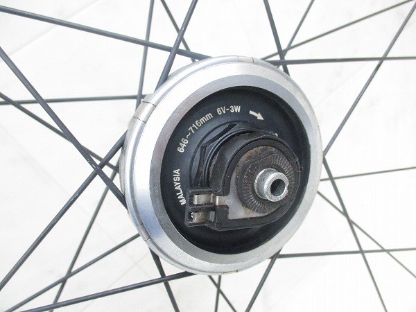 フロントホイール WH-S501 ダイナモハブ 700c