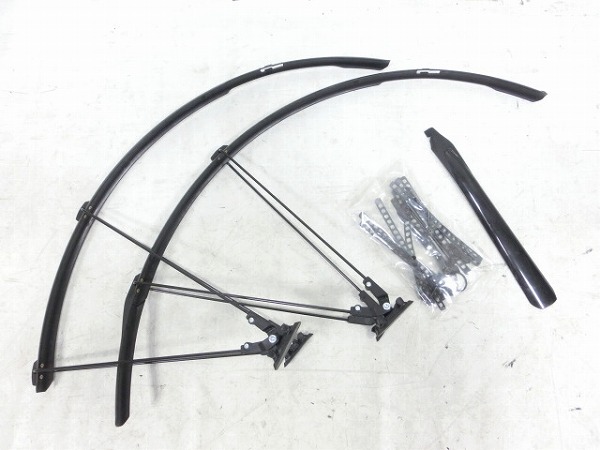 フェンダーセット SHIELD R30 700c用 ブラック