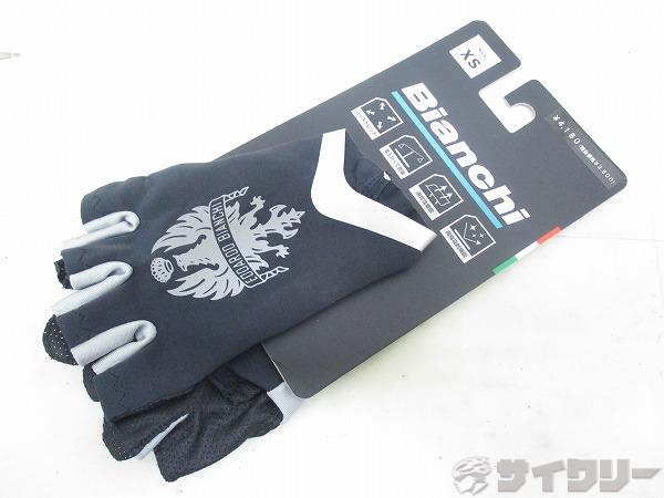 サマーグローブ アドバンス ブラック/シルバー XS（19-20cm）