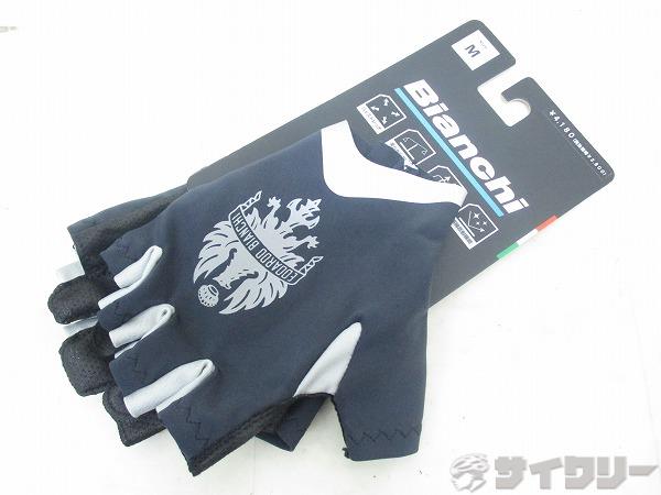 サマーグローブ アドバンス ブラック/シルバー M（23-24cm）