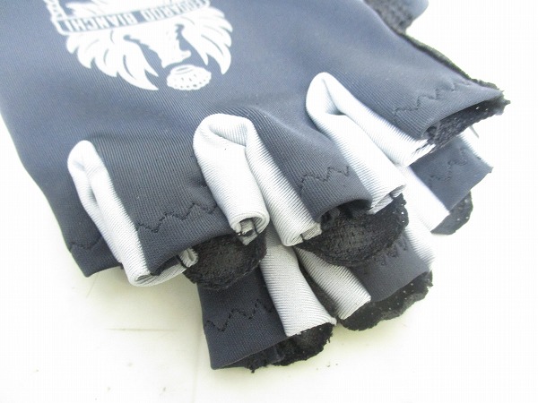 サマーグローブ アドバンス ブラック/シルバー L（25-26cm）