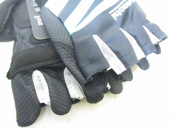 サマーグローブ ベーシック ブラック/チェレステ XS（19-20cm）