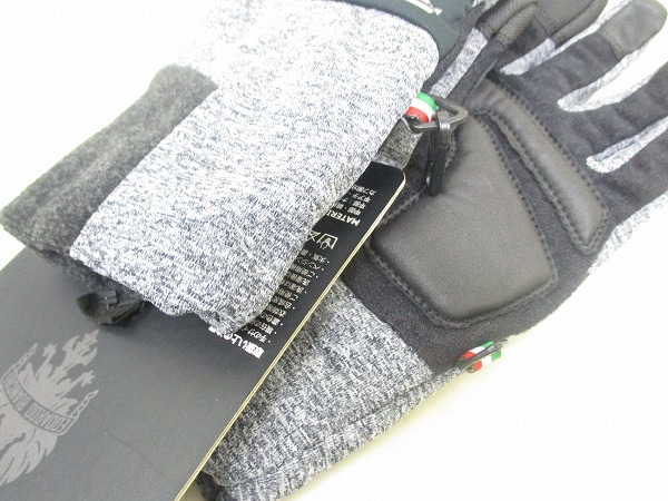 ウィンタースポーツグローブ ブラック/グレー XS（19-20cm）