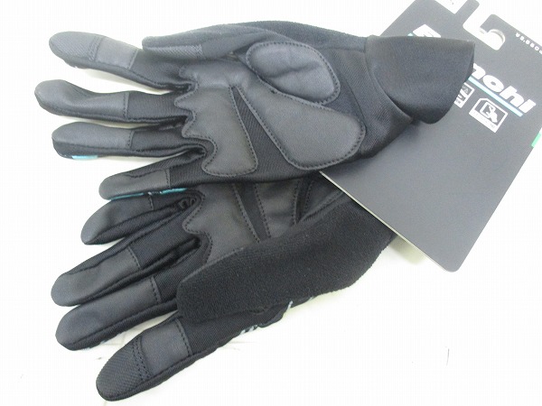 ライトウィンターグローブ ブラック/チェレステ XS（19-20cm）