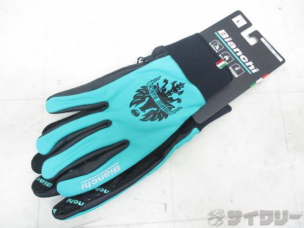 ウィンターグローブ チェレステ/ブラック L（25-26cm）