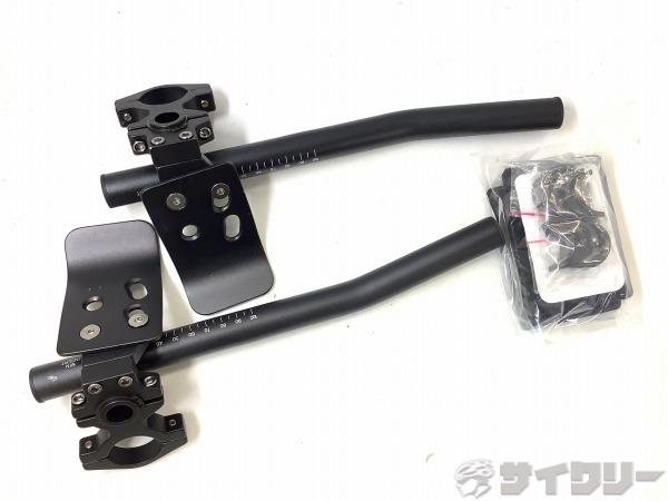 DHバー ブラック　320/31.8㎜