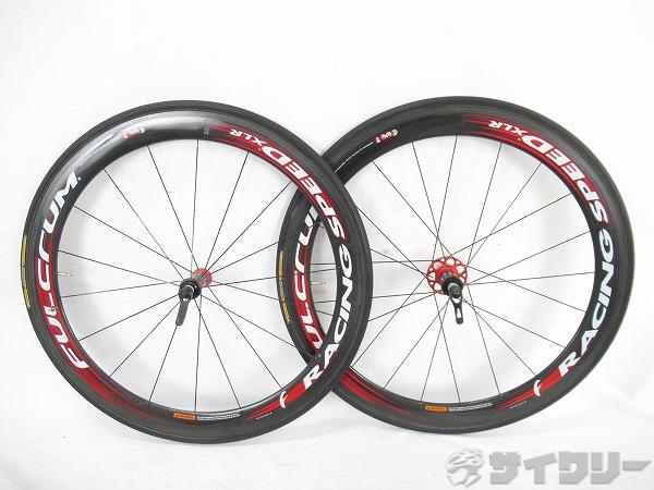 カーボンホイール前後　RACING SPEED XLR　50　チューブラー　シマノフリー(11s)