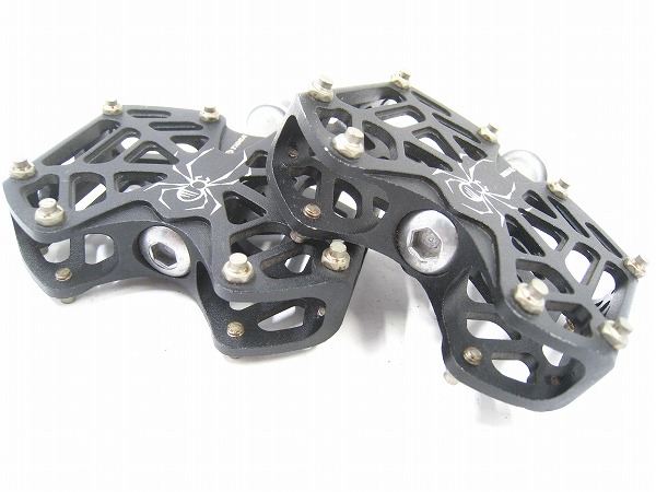 フラットペダル D-SPYDER ブラック