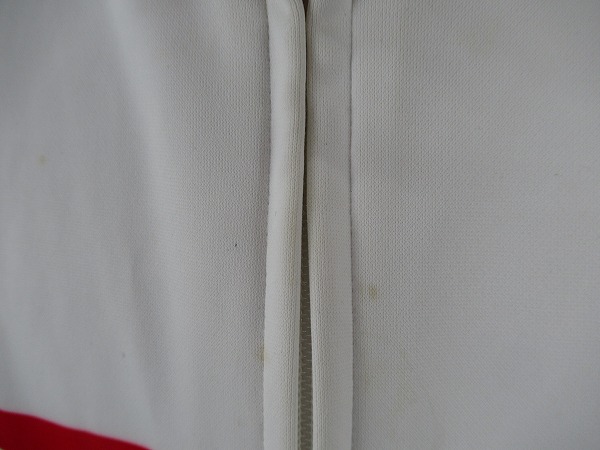 長袖ジャージ　2009　JAPAN CUP　ホワイト/レッド　Mサイズ　※汚有