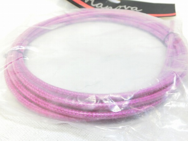 ブレーキアウターケーブル 約2500mm ピンク