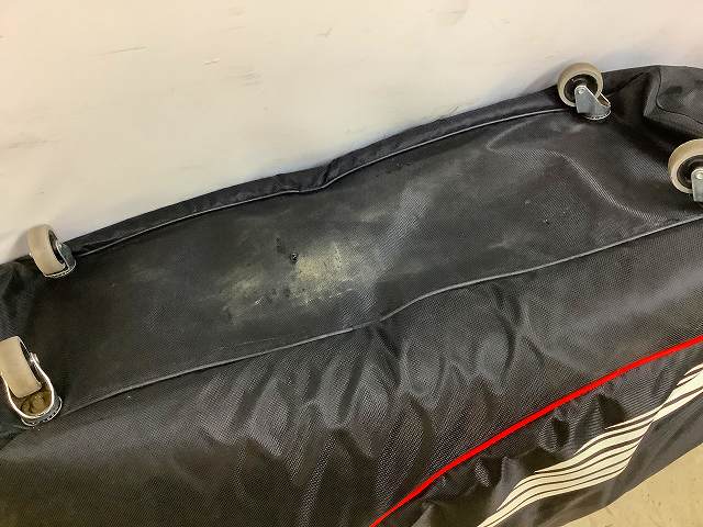 キャスター付き輪行バッグ エアロコンフォート ブラック