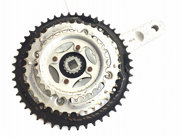 クランクセット AL-8 48/38/28T 170mm スクエア