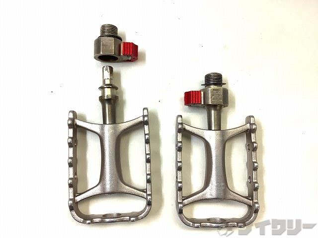 脱着式フラットペダル