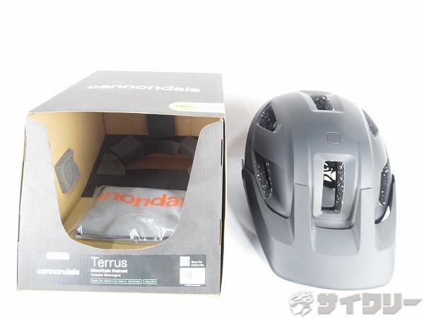 MTBヘルメット　Terrus　マットブラック　Lサイズ（59-63cm）