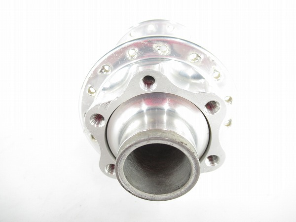 フロントハブ ISO DISC シルバー　アクスル20mm/エンド幅110mm