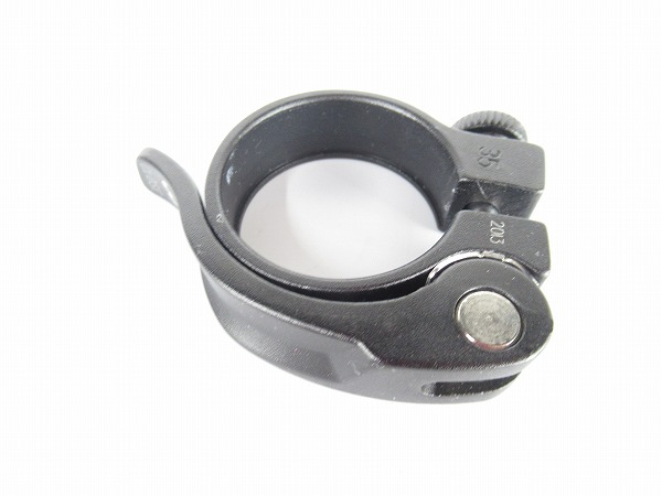 シートクランプ　BSP-87　レバータイプ　ブラック　実測内径：35mm