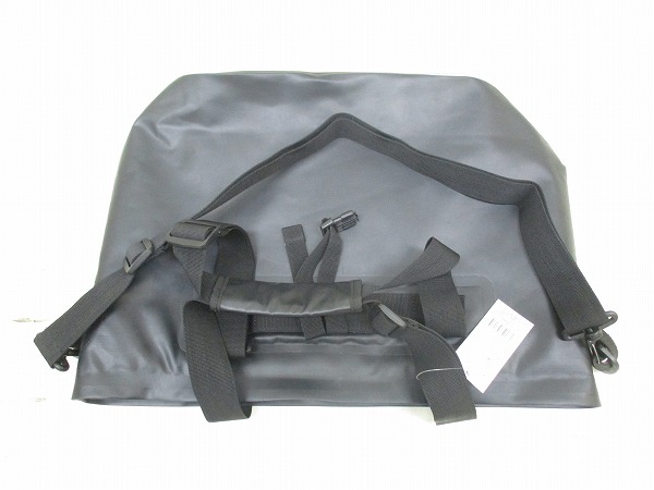 ラバ＾トートバッグ ブラック