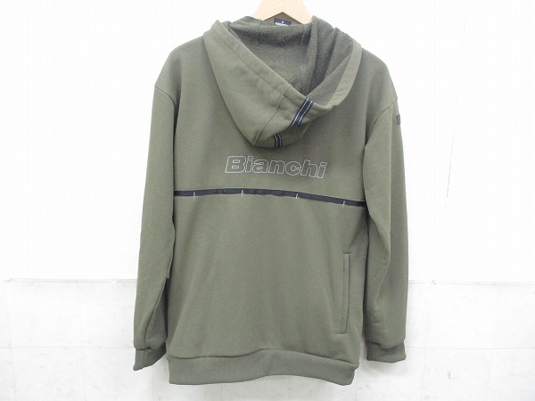 フルジップフーディー カーキ S