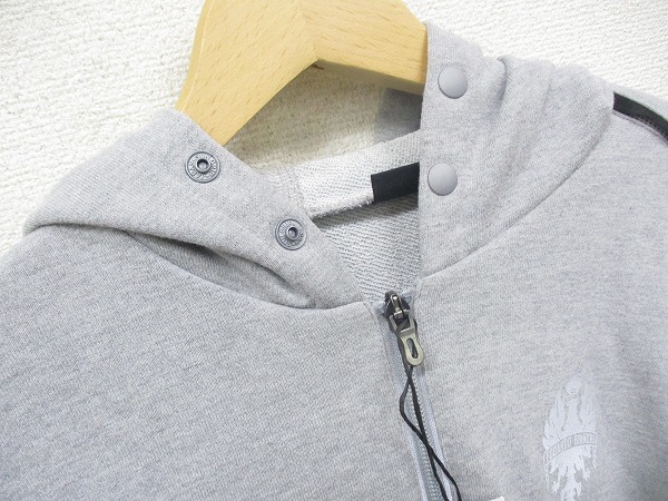 フルジップフーディー グレー M