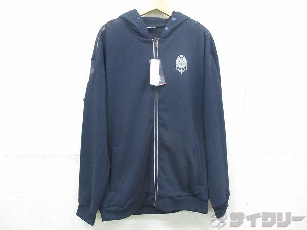 フルジップフーディー ネイビー L