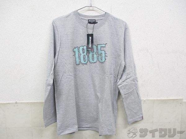 1885長袖Tシャツ グレー L