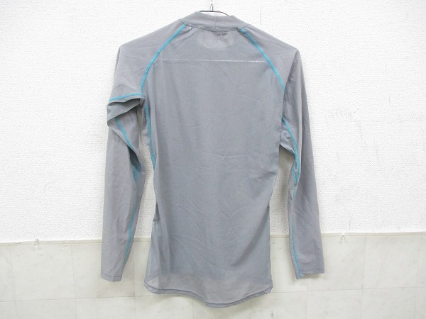 長袖アンダーシャツ グレー S