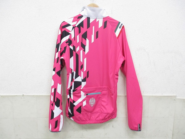 ロングスリーブジャージ ピンク S