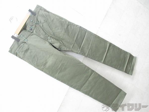 ストレッチ5Pロングパンツ カーキ XL