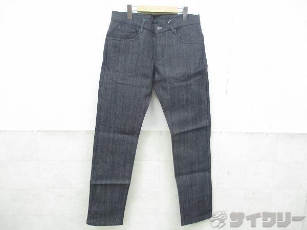 ストレッチデニム ブラック M