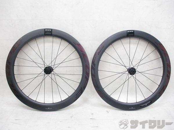 【未使用】カーボンホイールセット R5 DISC RED-SUN 622x21 シマノフリー11s