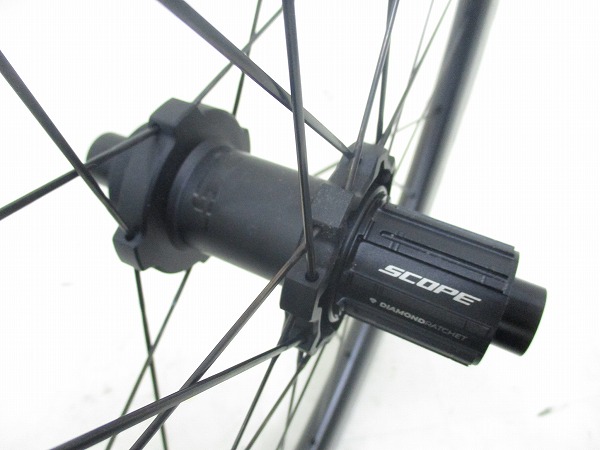 【未使用】カーボンホイールセット R5 DISC RED-SUN 622x21 シマノフリー11s