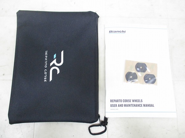 【未使用】カーボンホイールセット REPARTO CORSE RC50+65 シマノフリー