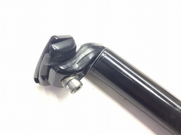 シートポスト 約240mm(実測）/31.6mm ブラック ※カットあり
