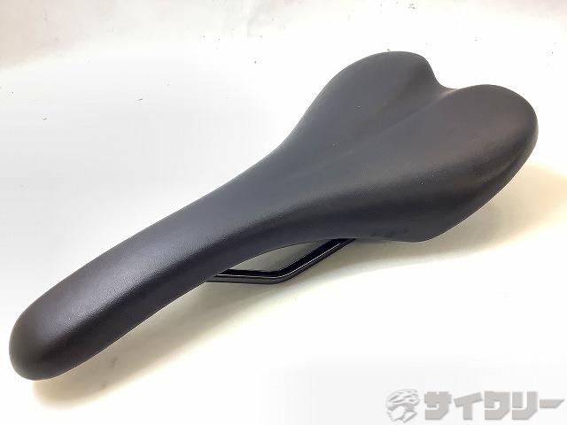 サドル　ブラック スチールレール