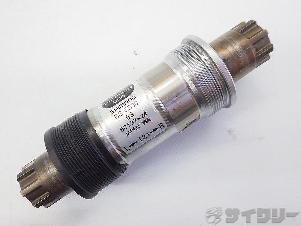 ボトムブラケット BB-ES30 68㎜/JIS/121㎜/オクタリンク ※サビあり