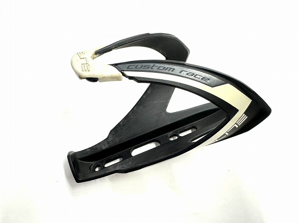 ボトルケージ CUSTOM RACE ブラック/ホワイト