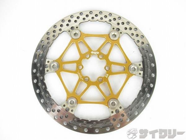 ディスクローター　V2　ゴールド　203mm　6穴対応