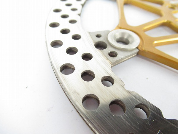 ディスクローター　V2　ゴールド　203mm　6穴対応