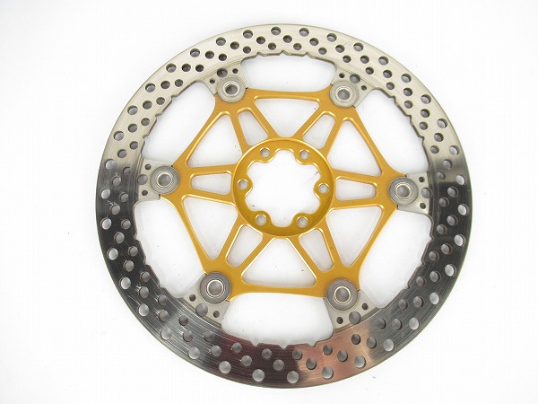 ディスクローター　V2　ゴールド　203mm　6穴対応