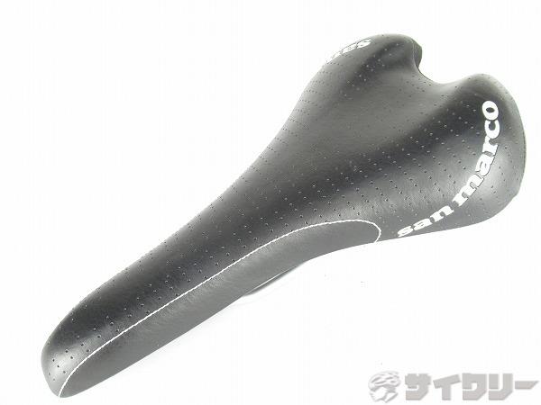 サドル　ischia　ブラック　carbon STEELレール