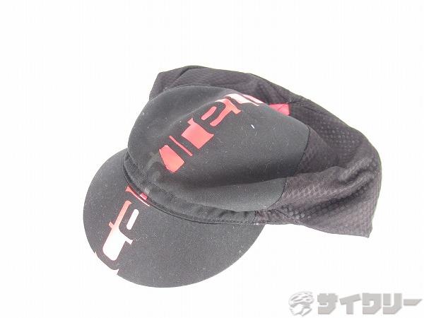 サイクルキャップ　ROSSO　CORSA　ブラック