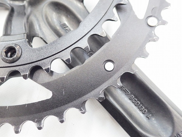 クランクセット GOSSAMER 170㎜/53-39T/PCD：130㎜/24㎜軸