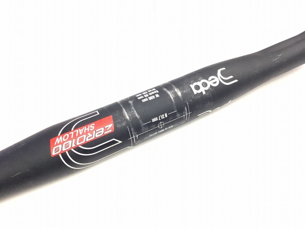 ドロップハンドル ZERO100 SHALLOW 約435mm（エンドC-C実測）/31.7mm