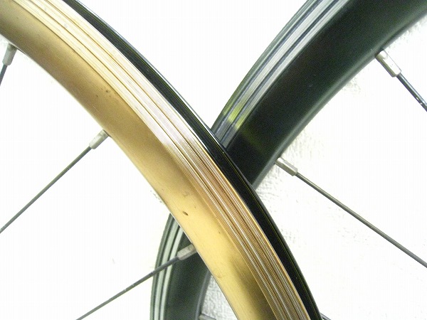 ピストホイールセット 700c フジ フェザー純正 ※変色