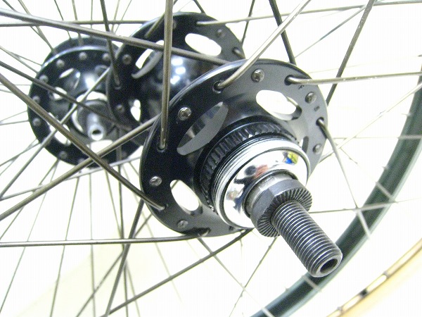 ピストホイールセット 700c フジ フェザー純正 ※変色