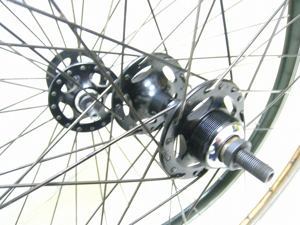 ピストホイールセット 700c フジ フェザー純正 ※変色