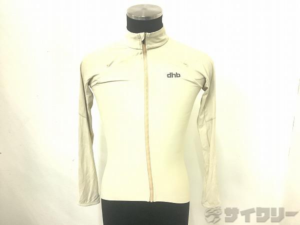 フルジップ長袖ジャージ　ベージュ　サイズL