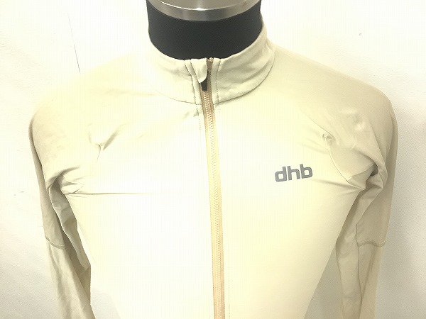 フルジップ長袖ジャージ　ベージュ　サイズL