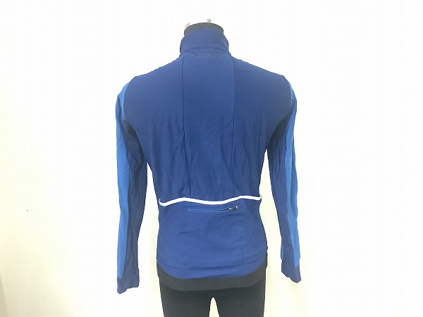 フルジップ長袖ジャージ　ネイビー　サイズM