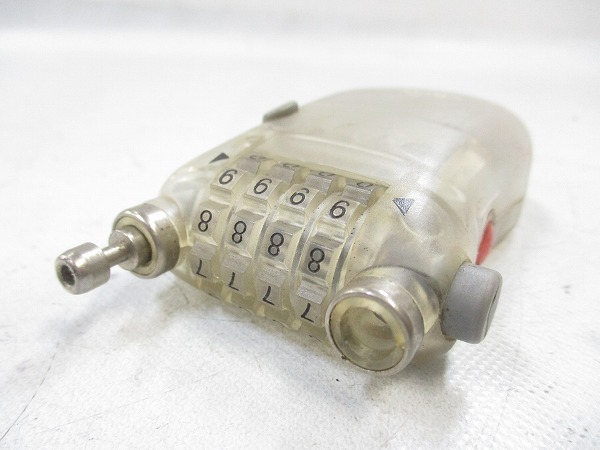 ワイヤーロック クリア